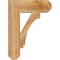 Ekena Millwork Imperial Craftsman Rough Sawn Bracket, Western Red Cedar, 6"W x 22"D x 30"H BKT06X22X30IMP04RWR - alternate 4
